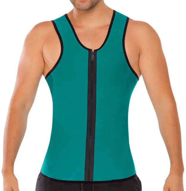 Men's Neoprene Waist Trainer Vest for Weight Loss