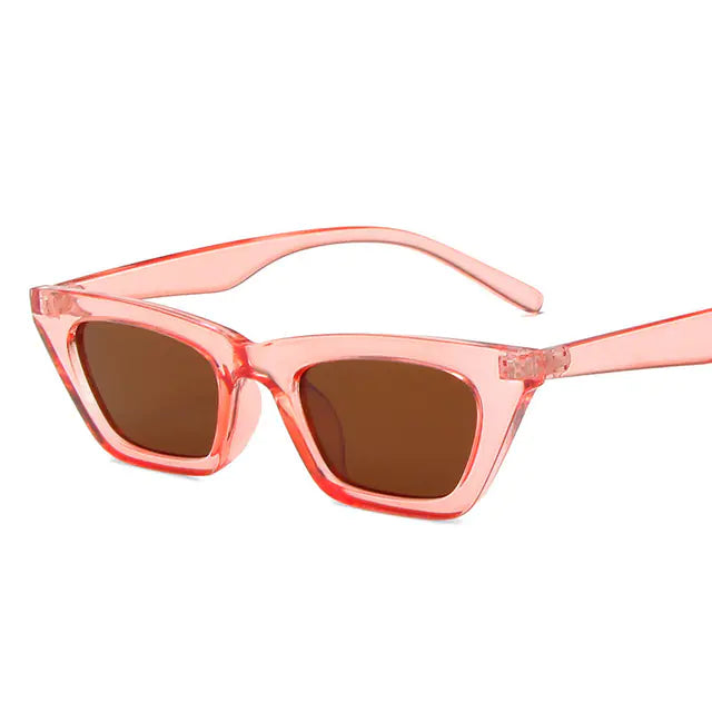 Luxury Cat Eye Mirror Sunglasses for Women