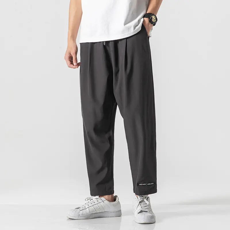 Japanese Large Size Thin Stretch Sports Capris