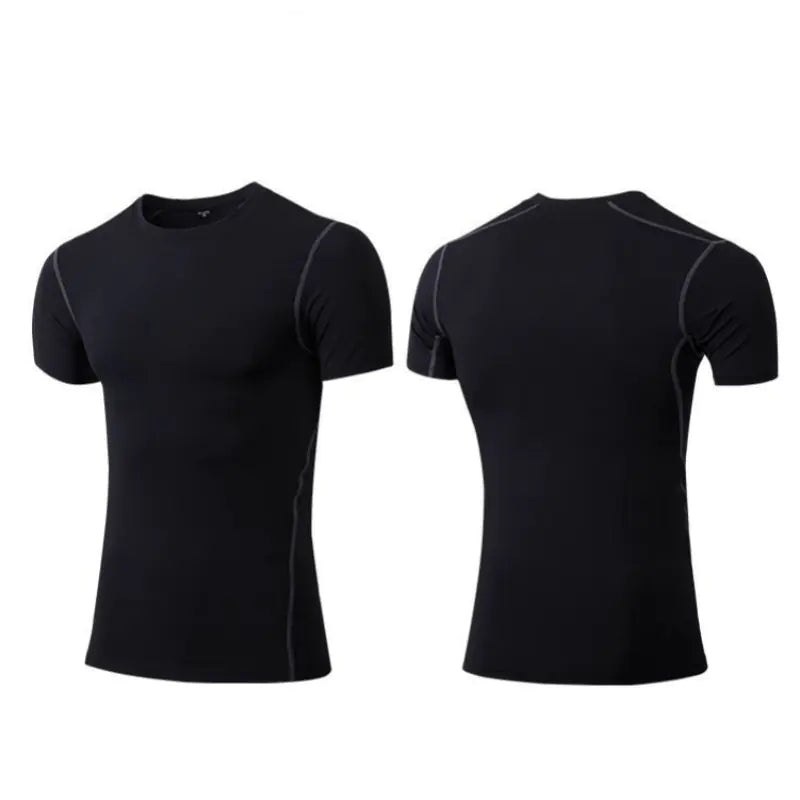 Men's Fitness Quick Dry Tight Fitting T-shirt Set