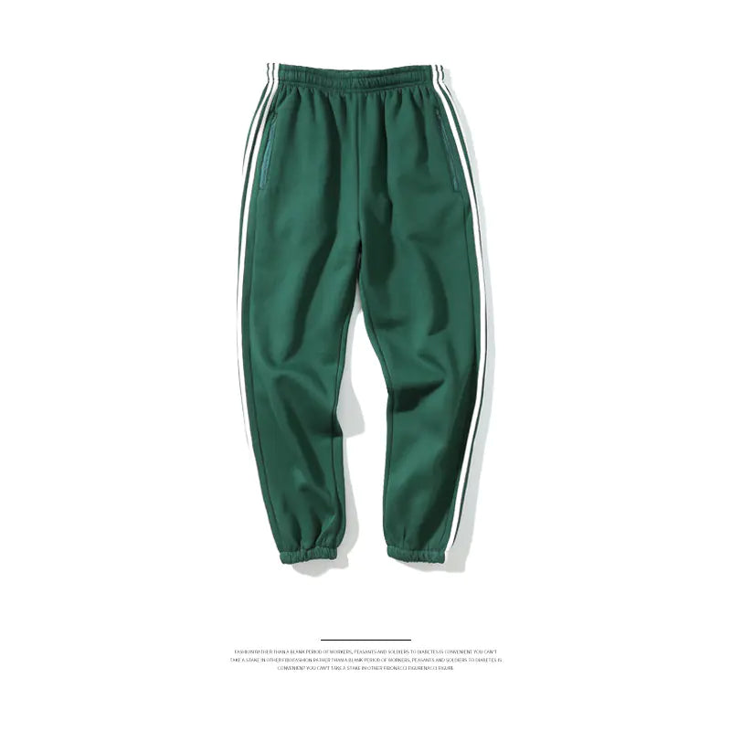 Men's Casual Color Block Striped Jogger Pants