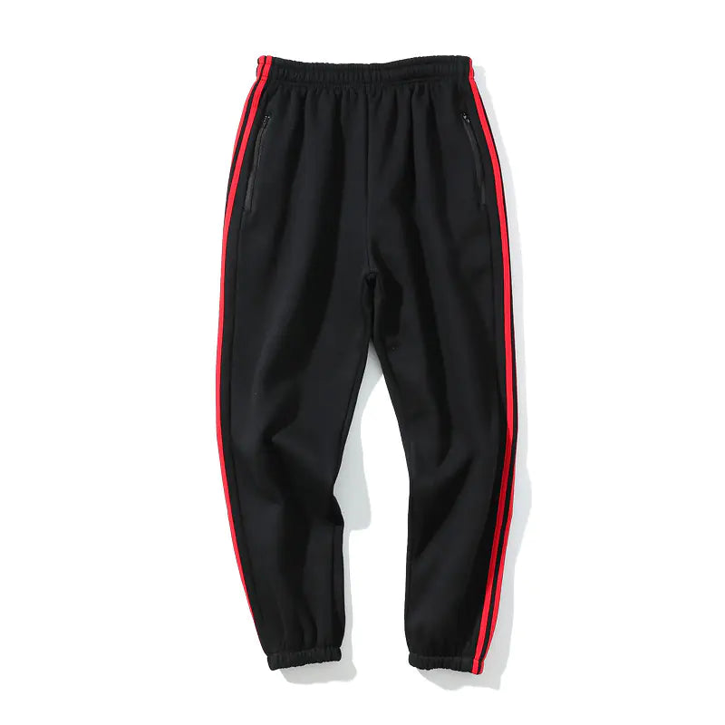 Men's Casual Color Block Striped Jogger Pants