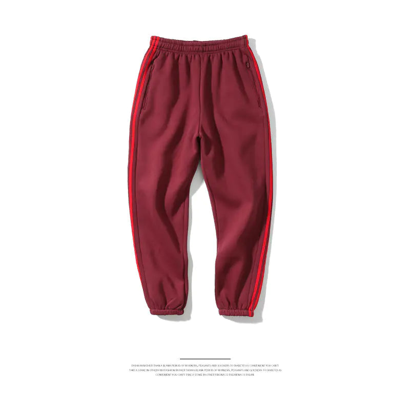 Men's Casual Color Block Striped Jogger Pants